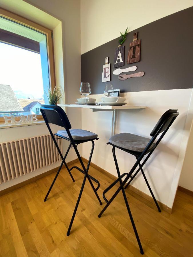 Swiss Alps View Apartment - Contactless Self Check-In Thun Dış mekan fotoğraf